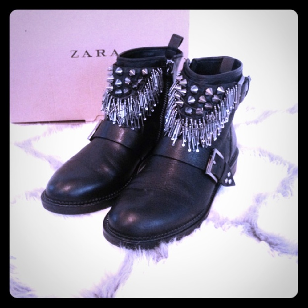 Black booties